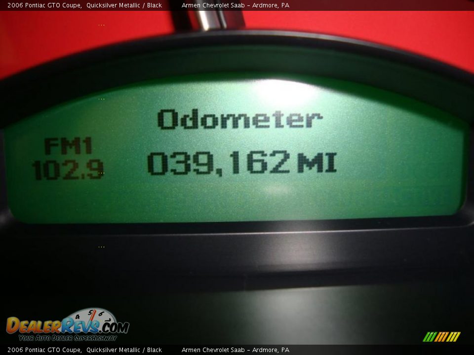 2006 Pontiac GTO Coupe Quicksilver Metallic / Black Photo #29