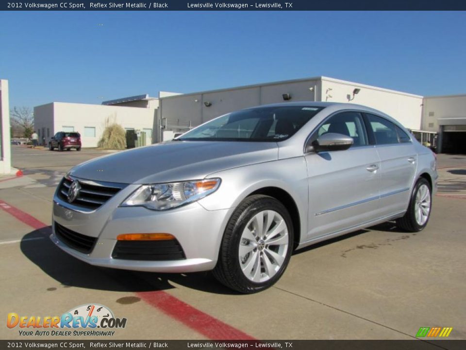 2012 Volkswagen CC Sport Reflex Silver Metallic / Black Photo #1