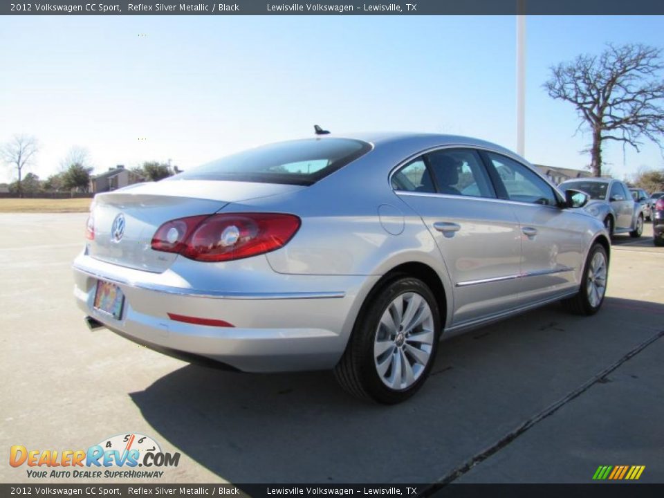 2012 Volkswagen CC Sport Reflex Silver Metallic / Black Photo #2