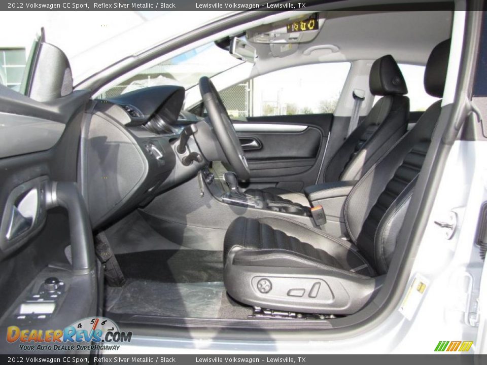 2012 Volkswagen CC Sport Reflex Silver Metallic / Black Photo #3