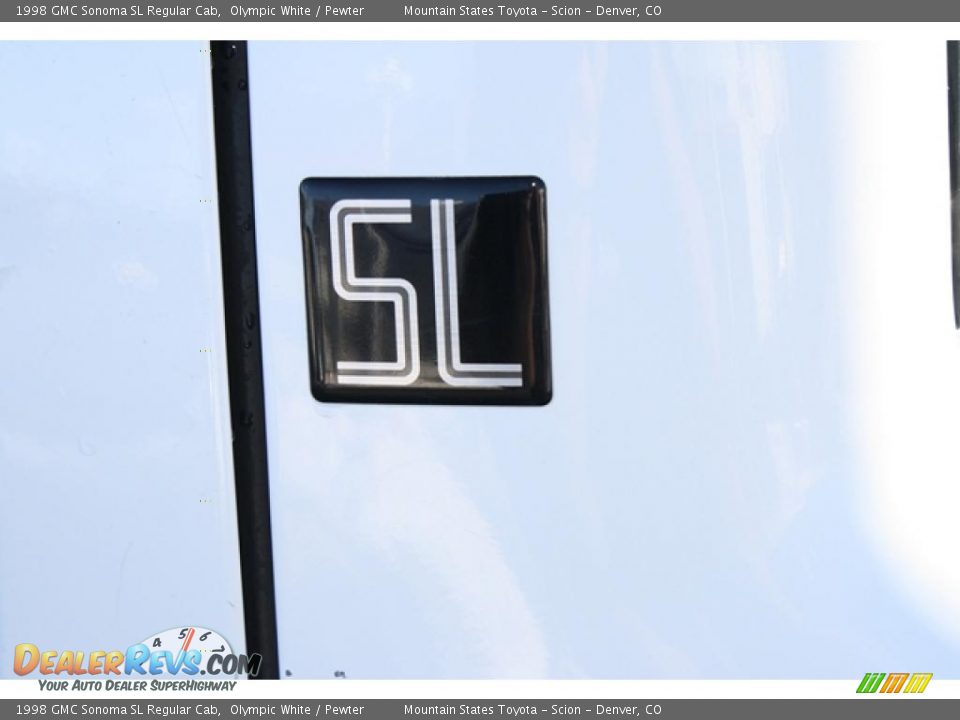 1998 GMC Sonoma SL Regular Cab Logo Photo #21