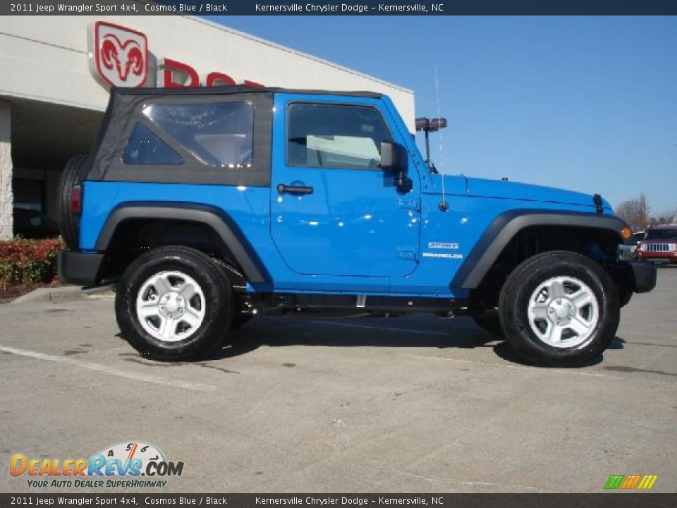 Cosmos Blue 2011 Jeep Wrangler Sport 4x4 Photo #2