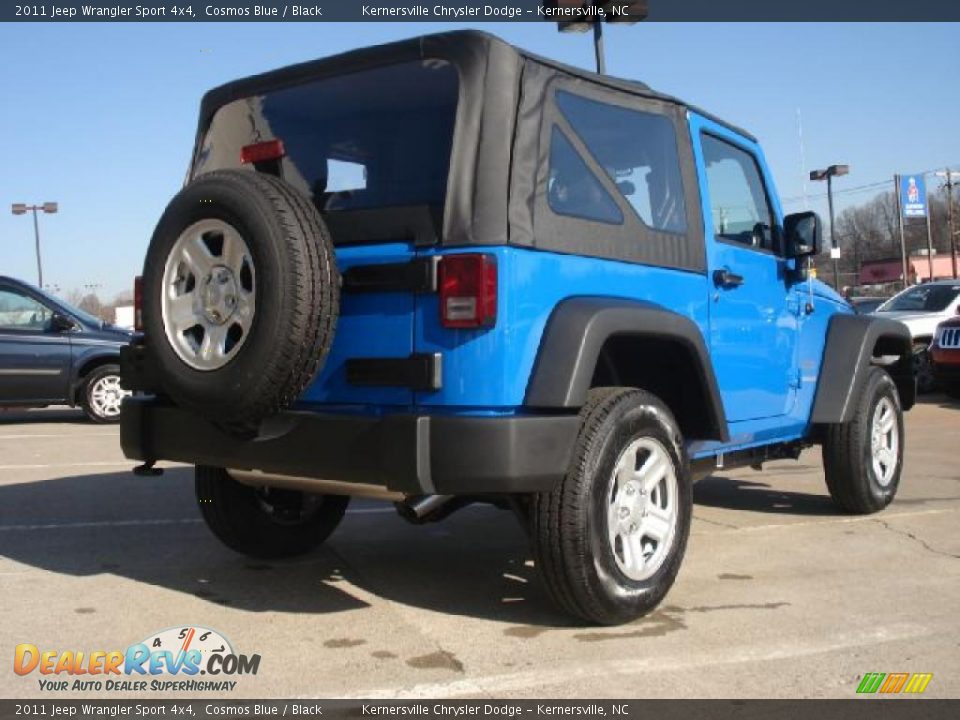 Cosmos Blue 2011 Jeep Wrangler Sport 4x4 Photo #3