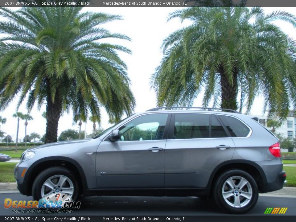 Space Grey Metallic 2007 BMW X5 4.8i Photo #1