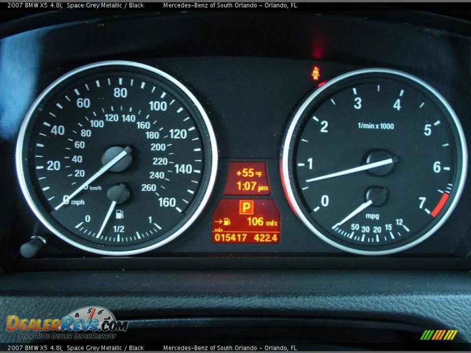 2007 BMW X5 4.8i Gauges Photo #21