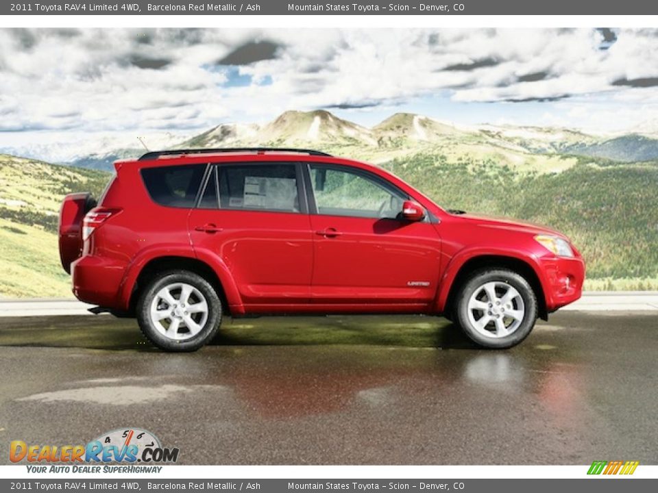Barcelona Red Metallic 2011 Toyota RAV4 Limited 4WD Photo #2