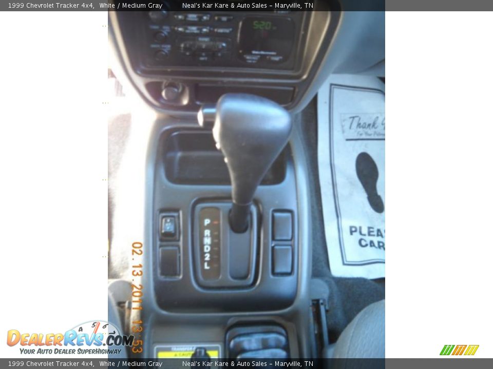 1999 Chevrolet Tracker 4x4 Shifter Photo #25