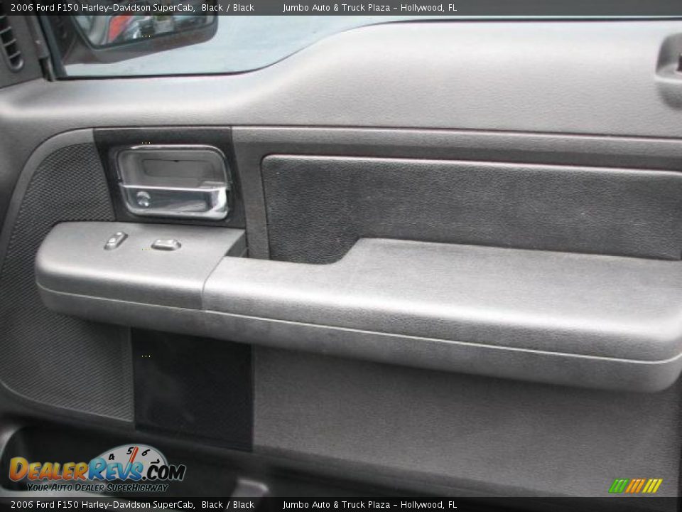 2006 Ford F150 Harley-Davidson SuperCab Black / Black Photo #16