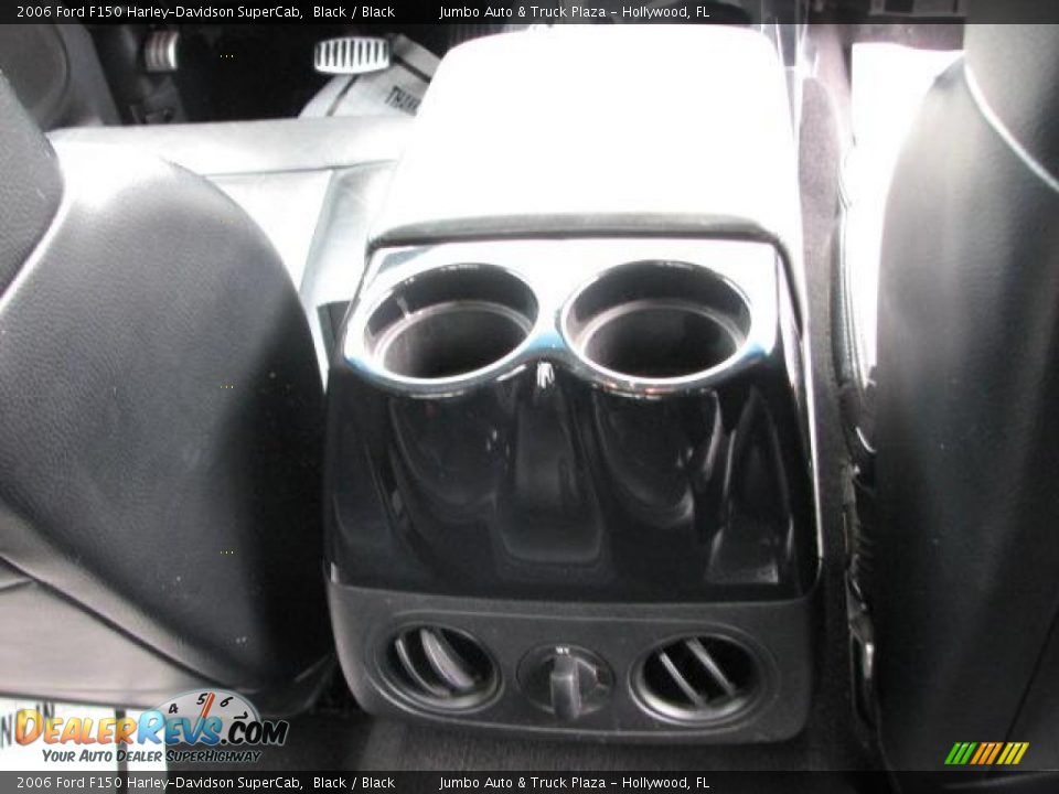2006 Ford F150 Harley-Davidson SuperCab Black / Black Photo #19