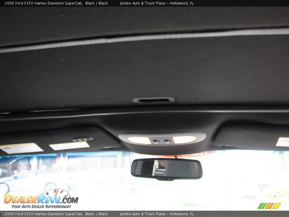 2006 Ford F150 Harley-Davidson SuperCab Black / Black Photo #20
