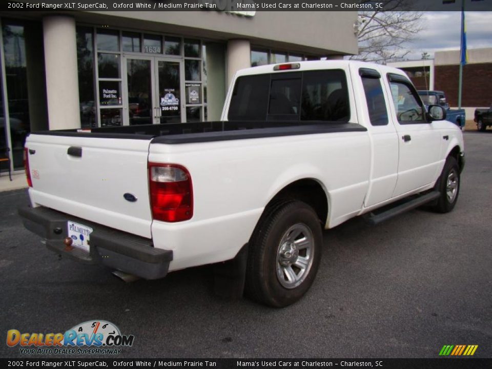 Oxford White 2002 Ford Ranger XLT SuperCab Photo #8