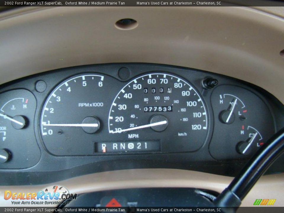 2002 Ford Ranger XLT SuperCab Gauges Photo #24