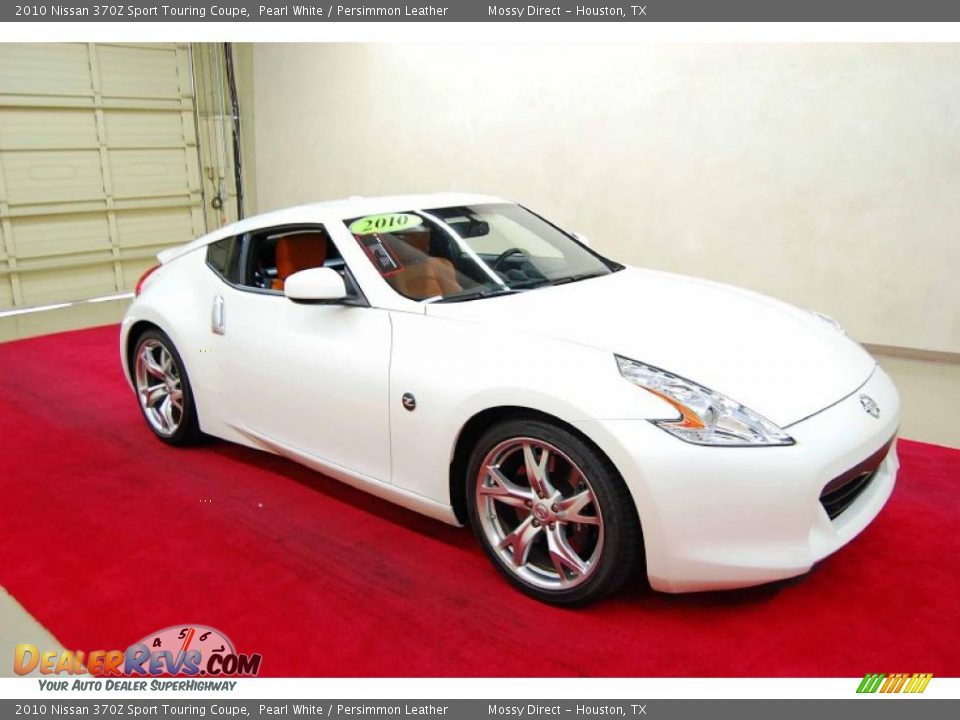 Pearl White 2010 Nissan 370Z Sport Touring Coupe Photo #1