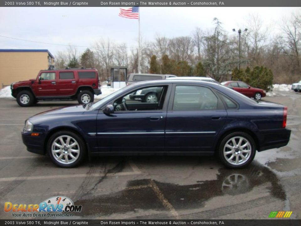 Midnight Blue 2003 Volvo S80 T6 Photo #11