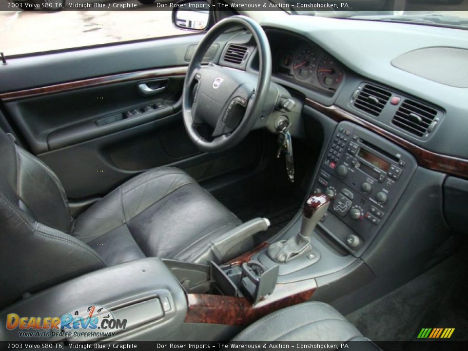 Graphite Interior - 2003 Volvo S80 T6 Photo #20