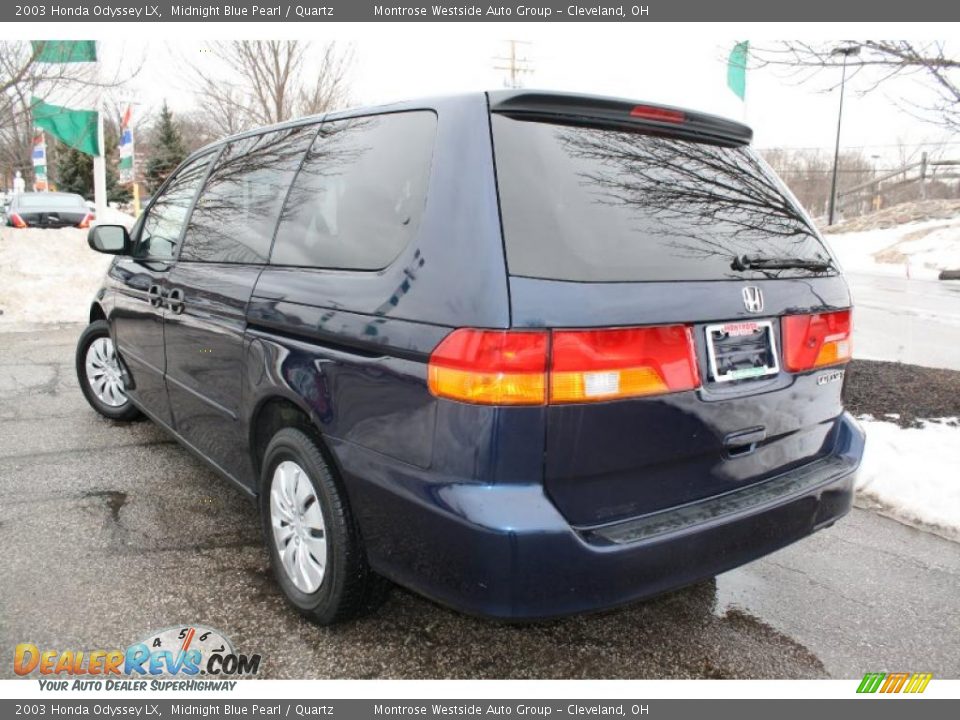 Midnight Blue Pearl 2003 Honda Odyssey LX Photo #5