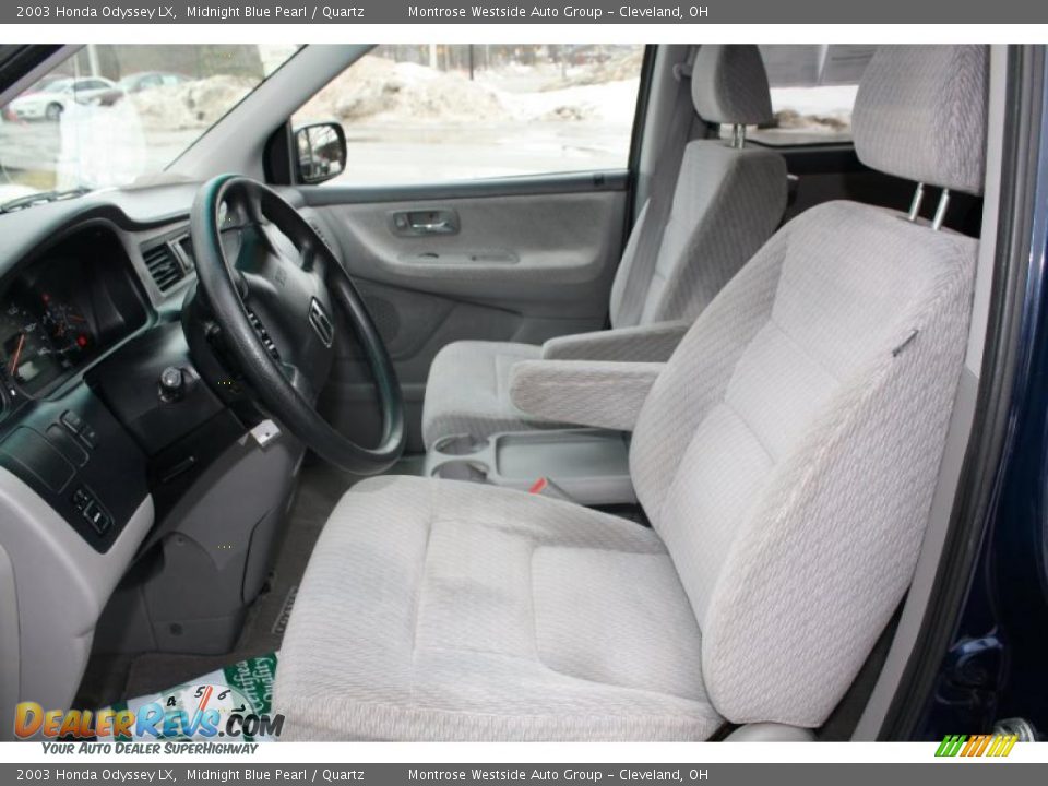 Quartz Interior - 2003 Honda Odyssey LX Photo #9