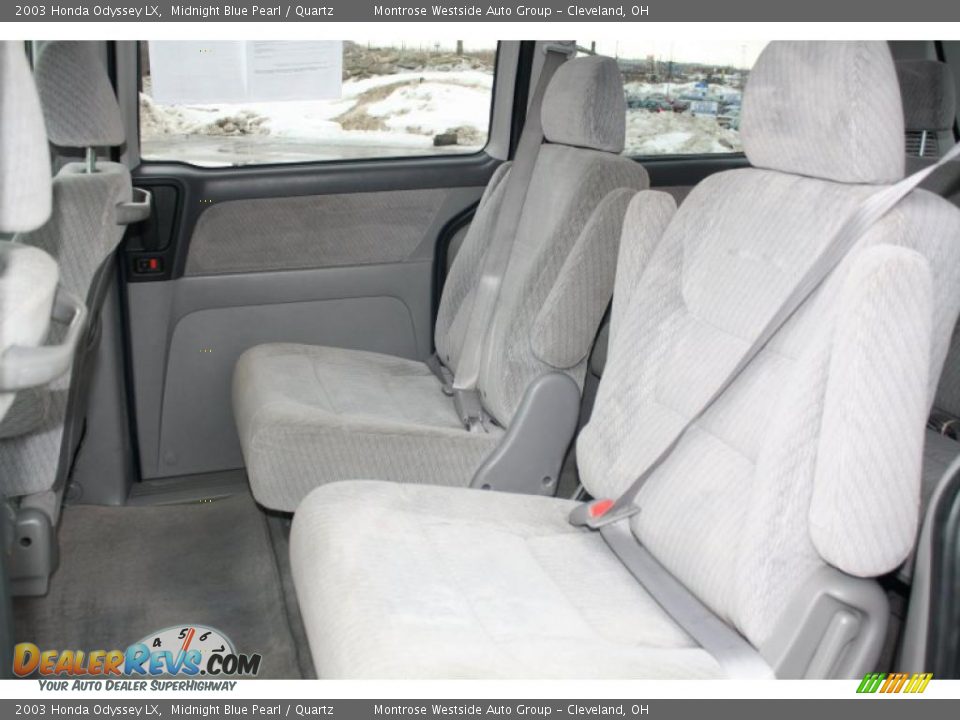 Quartz Interior - 2003 Honda Odyssey LX Photo #17