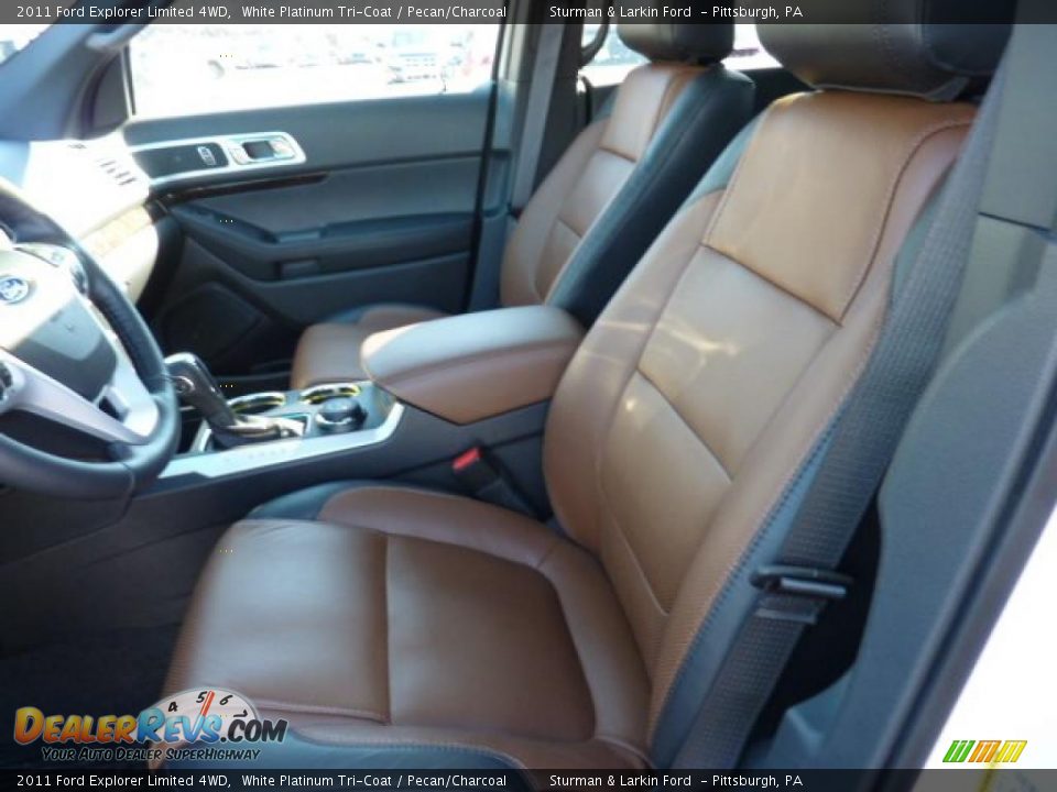 Pecan/Charcoal Interior - 2011 Ford Explorer Limited 4WD Photo #8