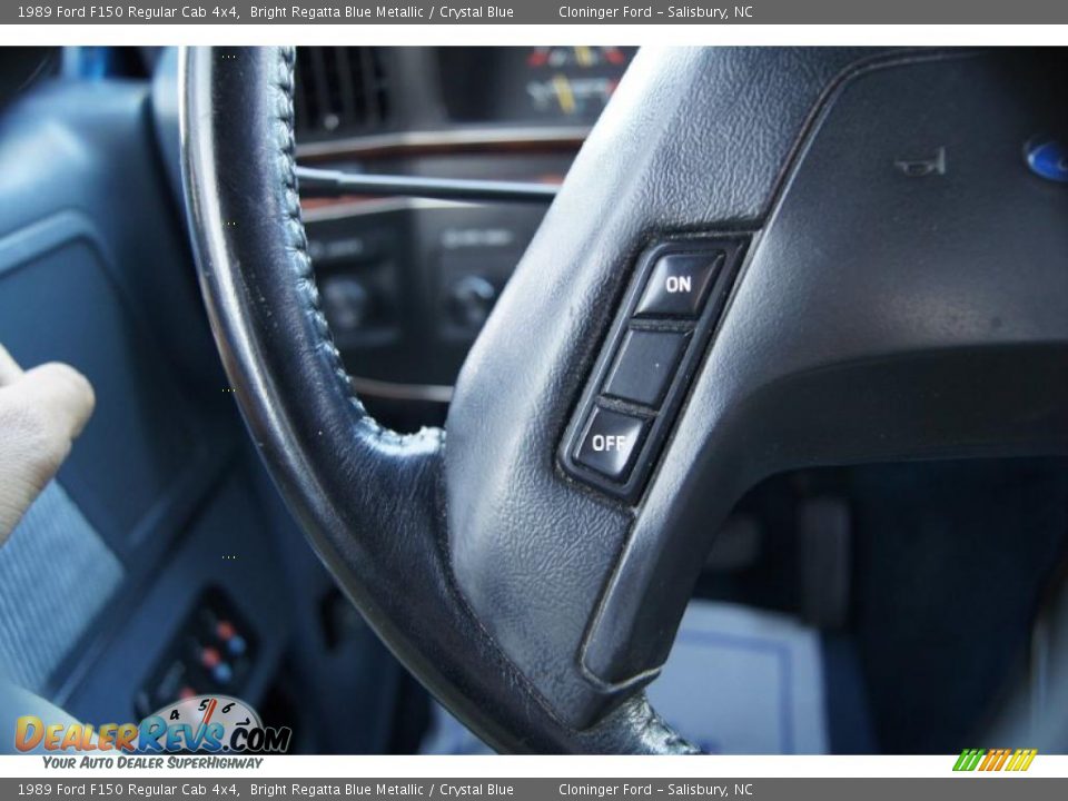 1989 Ford F150 Regular Cab 4x4 Steering Wheel Photo #20