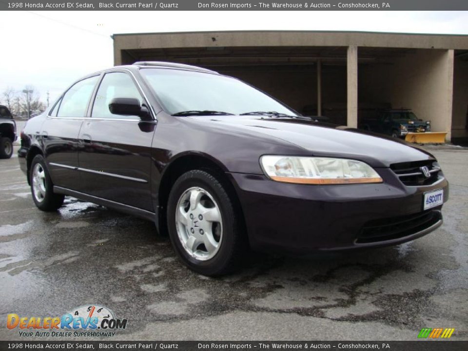 Black Currant Pearl 1998 Honda Accord EX Sedan Photo #5