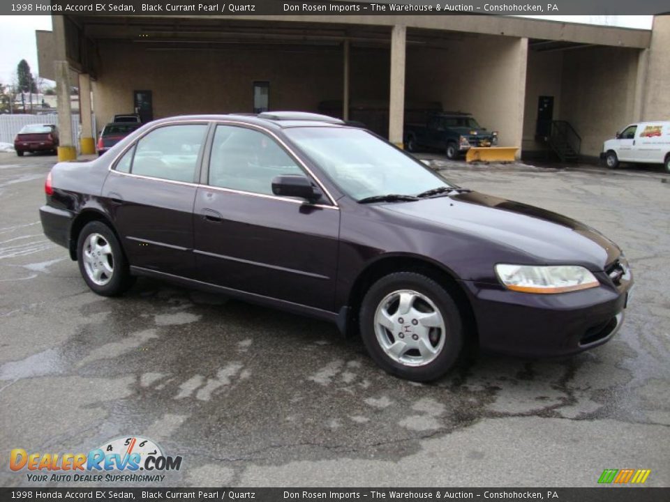 Black 1998 honda accord sedan #6