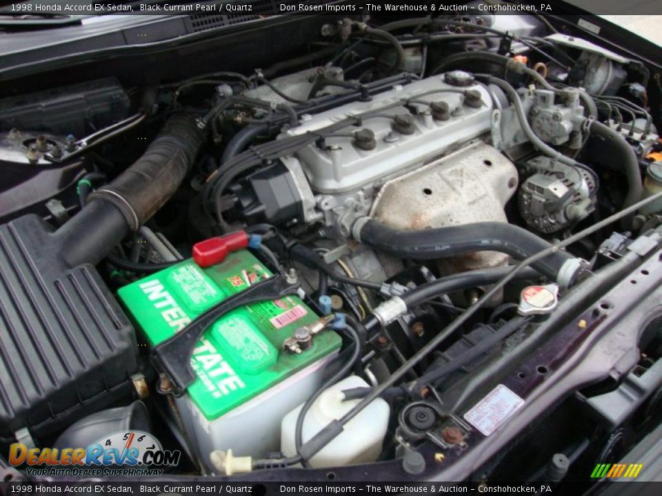 1998 Honda Accord EX Sedan 2.3 Liter SOHC 16-Valve VTEC 4 Cylinder Engine Photo #36