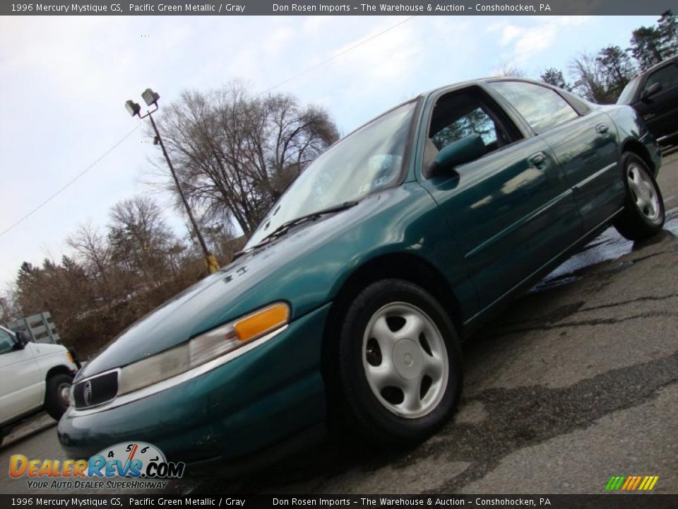1996 Mercury Mystique GS Pacific Green Metallic / Gray Photo #1