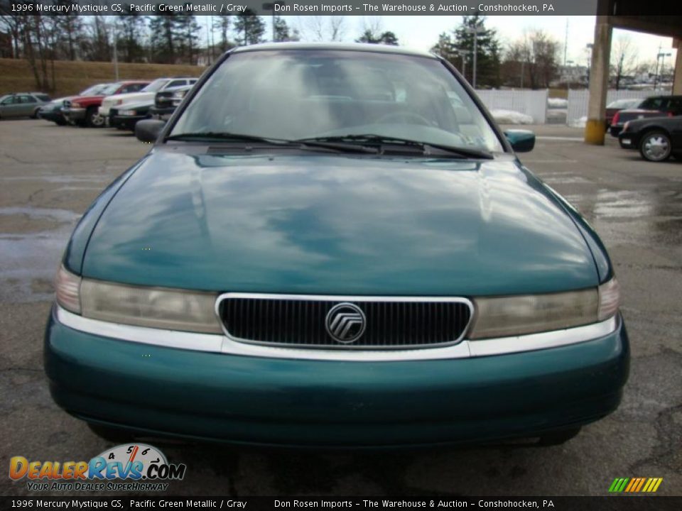 1996 Mercury Mystique GS Pacific Green Metallic / Gray Photo #3