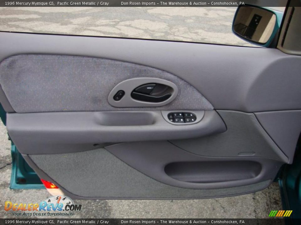 1996 Mercury Mystique GS Pacific Green Metallic / Gray Photo #14