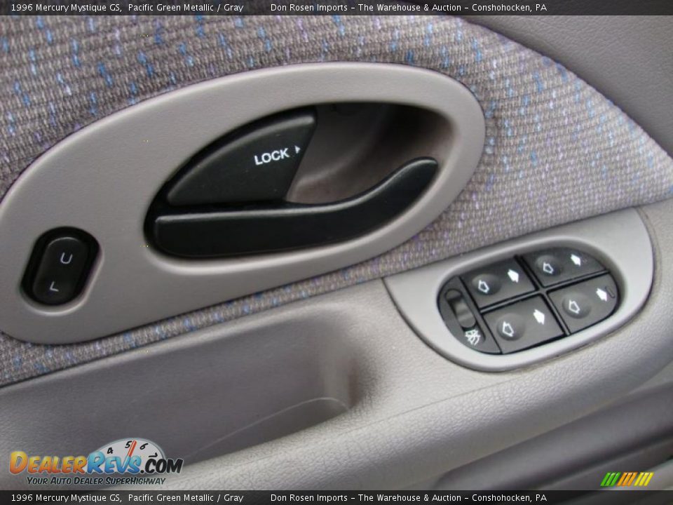 1996 Mercury Mystique GS Pacific Green Metallic / Gray Photo #15