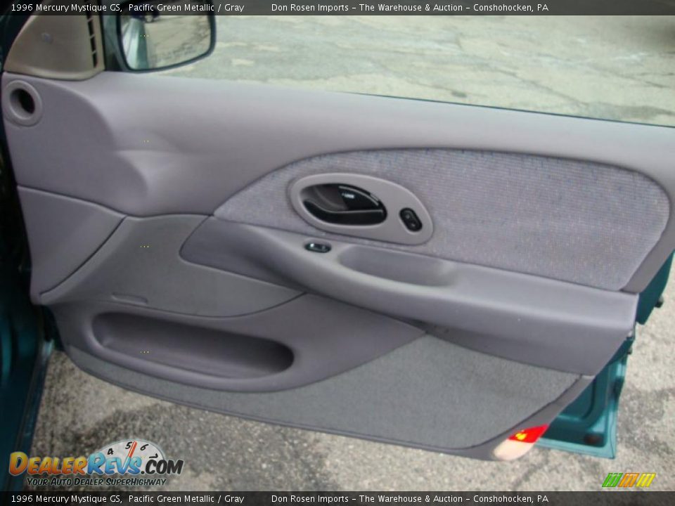 1996 Mercury Mystique GS Pacific Green Metallic / Gray Photo #20