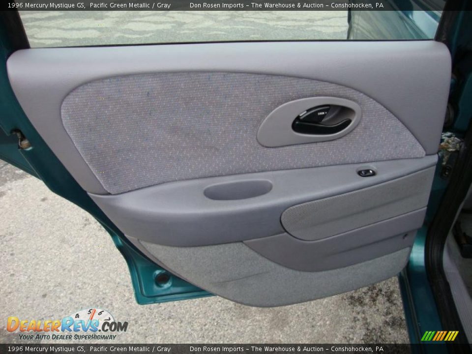 1996 Mercury Mystique GS Pacific Green Metallic / Gray Photo #22