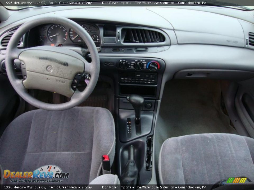 1996 Mercury Mystique GS Pacific Green Metallic / Gray Photo #23