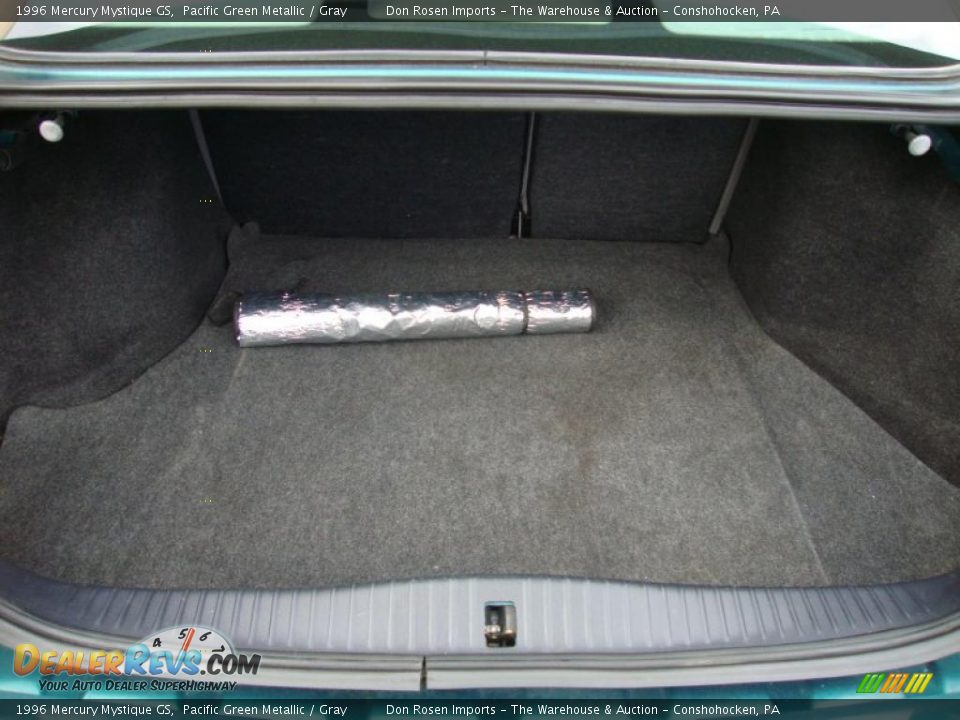 1996 Mercury Mystique GS Pacific Green Metallic / Gray Photo #25