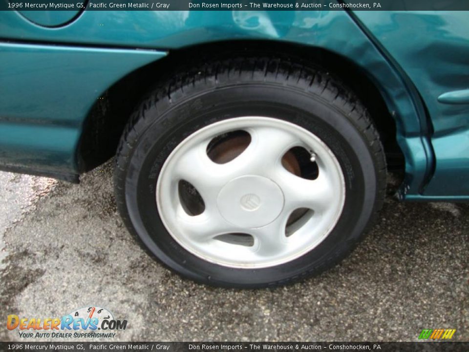 1996 Mercury Mystique GS Pacific Green Metallic / Gray Photo #26