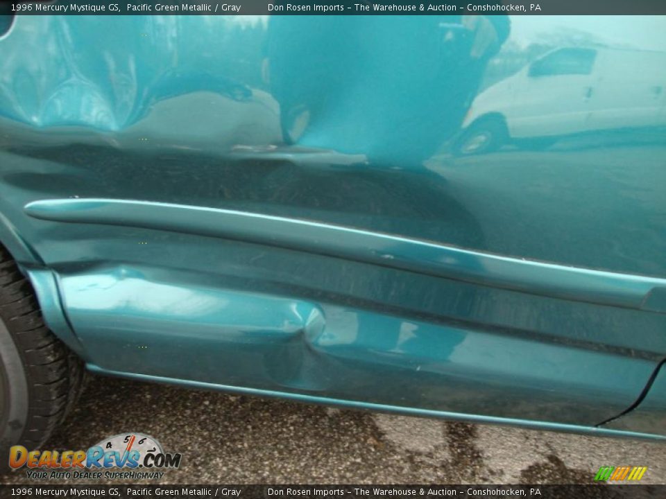 1996 Mercury Mystique GS Pacific Green Metallic / Gray Photo #28