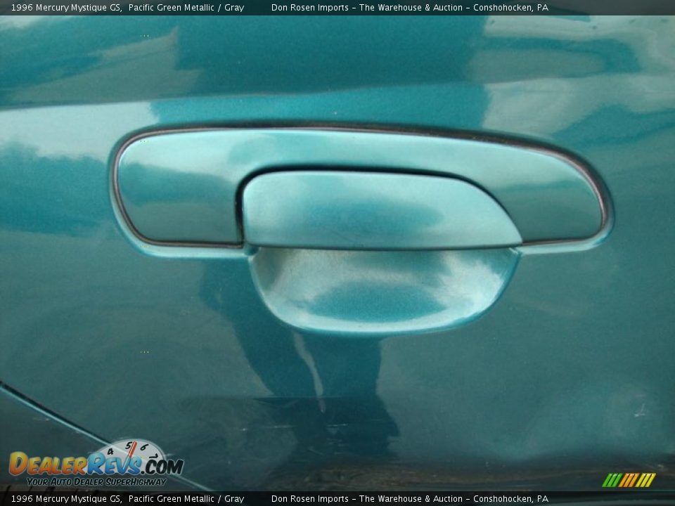1996 Mercury Mystique GS Pacific Green Metallic / Gray Photo #29