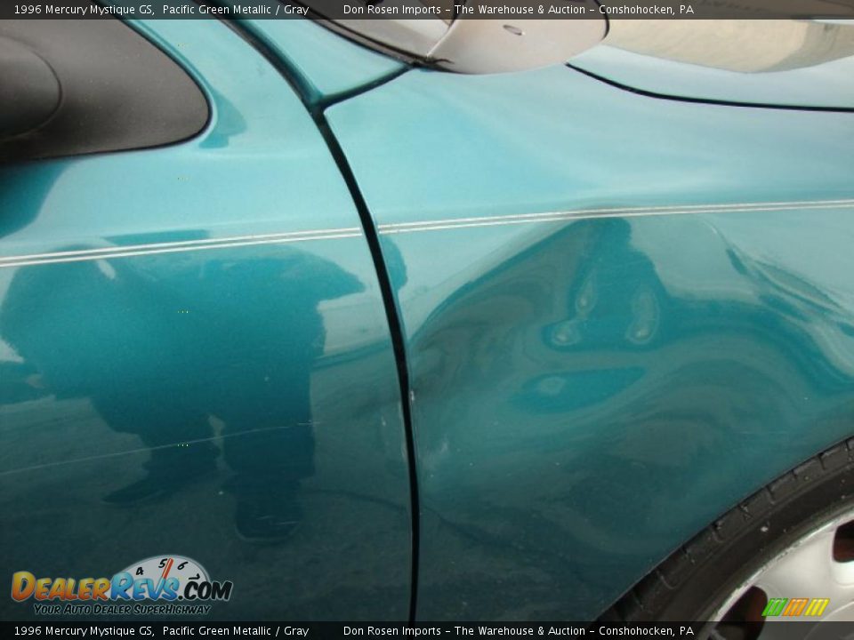 1996 Mercury Mystique GS Pacific Green Metallic / Gray Photo #31