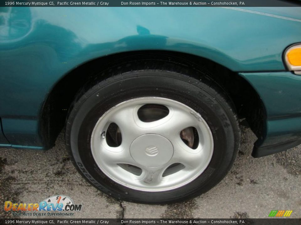1996 Mercury Mystique GS Pacific Green Metallic / Gray Photo #33
