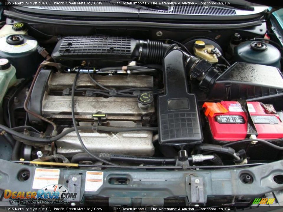 1996 Mercury Mystique GS 2.0 Liter DOHC 16-Valve 4 Cylinder Engine Photo #35