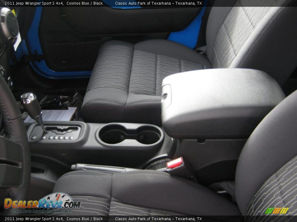 2011 Jeep Wrangler Sport S 4x4 Cosmos Blue / Black Photo #9