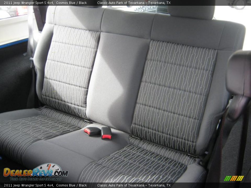 2011 Jeep Wrangler Sport S 4x4 Cosmos Blue / Black Photo #14