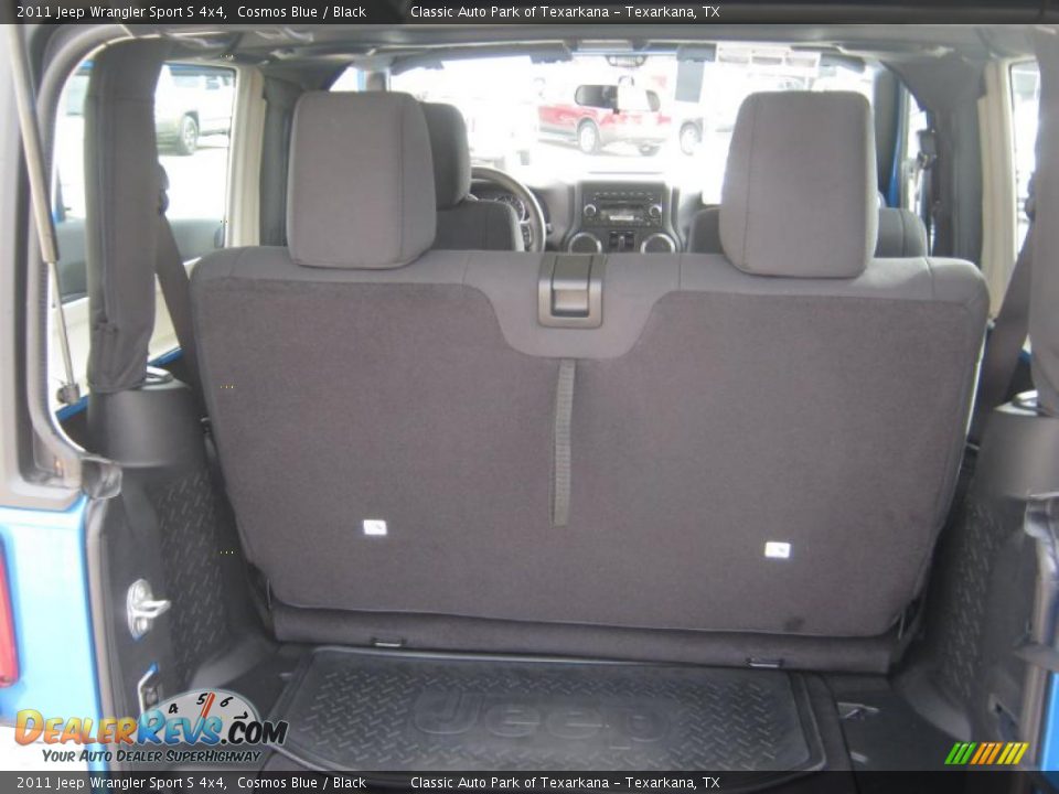 2011 Jeep Wrangler Sport S 4x4 Cosmos Blue / Black Photo #15