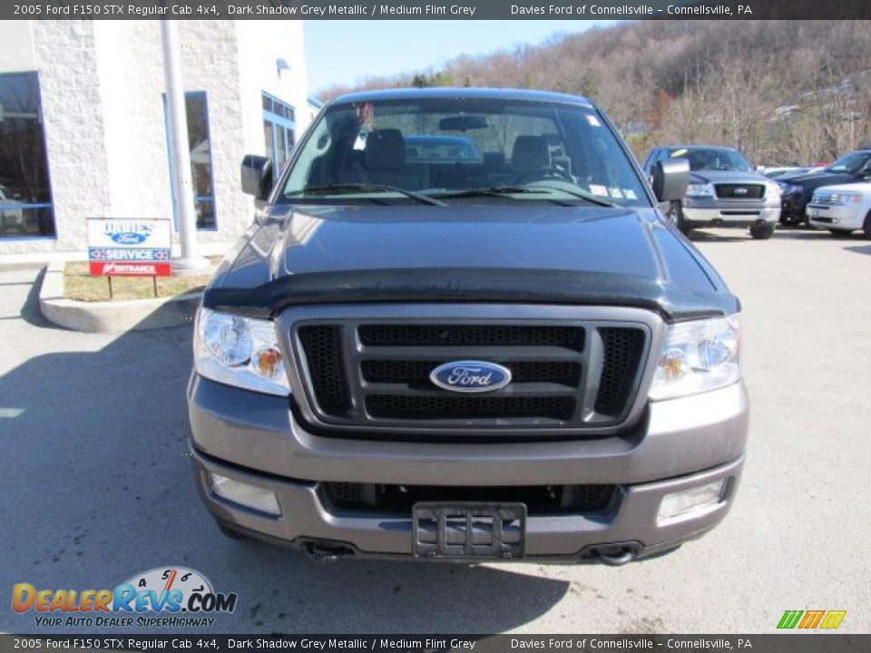 2005 Ford F150 STX Regular Cab 4x4 Dark Shadow Grey Metallic / Medium Flint Grey Photo #3