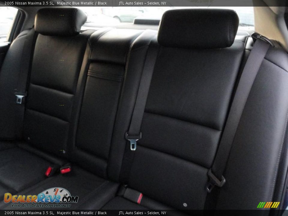Black Interior 2005 Nissan Maxima 3 5 Sl Photo 14