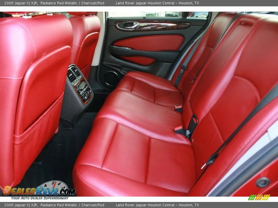 Charcoal/Red Interior - 2006 Jaguar XJ XJR Photo #4