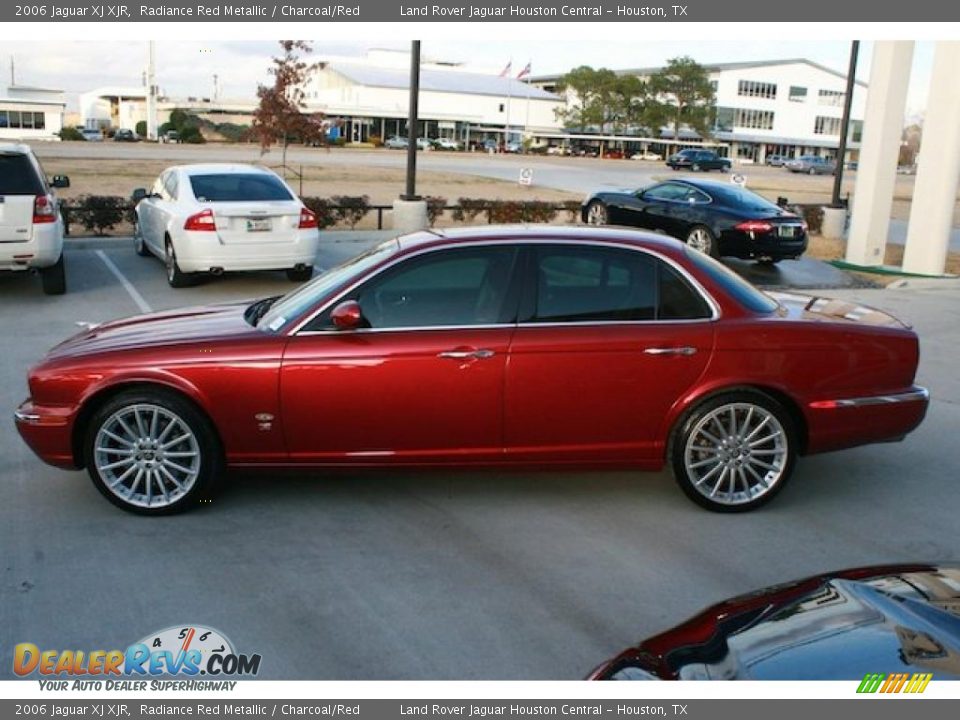 Radiance Red Metallic 2006 Jaguar XJ XJR Photo #8