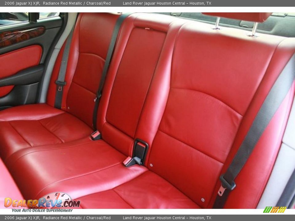 Charcoal/Red Interior - 2006 Jaguar XJ XJR Photo #27