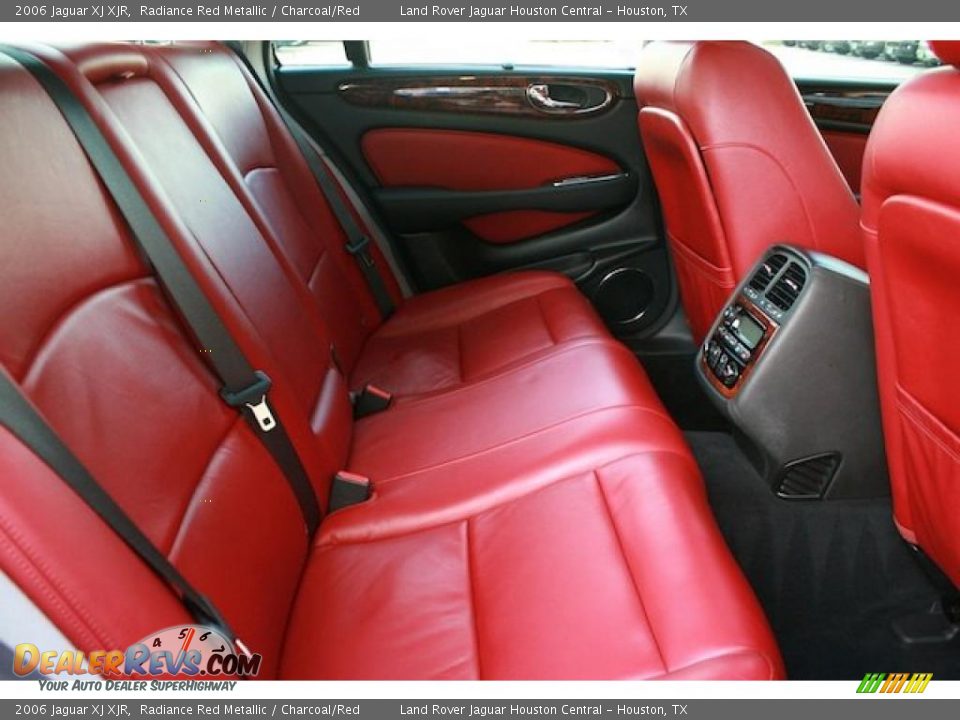 Charcoal/Red Interior - 2006 Jaguar XJ XJR Photo #28